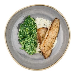 Філе телапії зі шпинатом у вершках (300г)