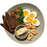 Сніданок з куркою та пряною вершковою олією (350г)