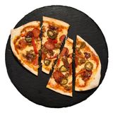 Піца з пепероні та пряним фаршем (300г)