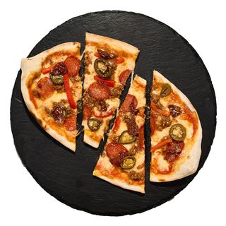 Піца з пепероні та пряним фаршем (300г)