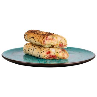 Піцоні з куркою, моцарелою та томатами