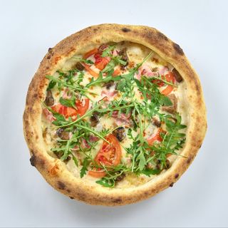 Піца Бекон білі гриби (500г)