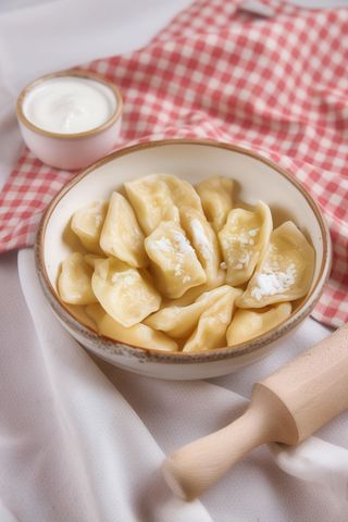 Солодкі вареники з домашнім сиром(250г)