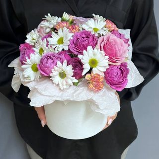 Композиція «Хризантема, Місті, кущовий діантус»