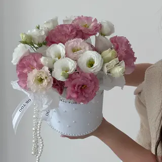 Композиція «Еустома мікс» S