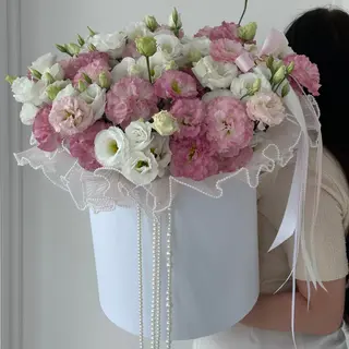 Композиція «Еустома мікс» L