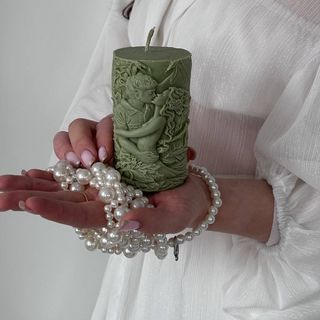 Свічка "Закохані" зел