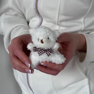 Медведик-міні білий