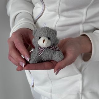 Медведик-  міні сірий