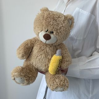Іграшка «Ведмежатко коричневе пухнасте»