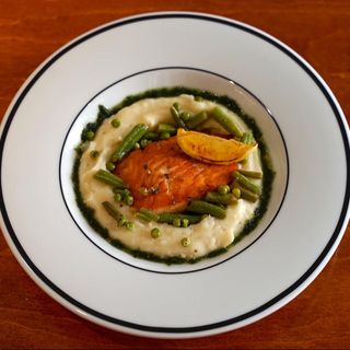 Пюре з лососем