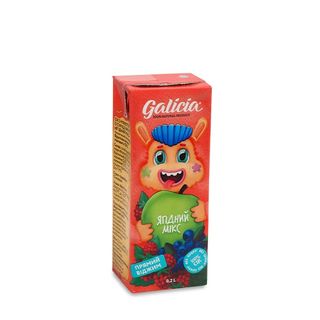 Сік Galicia Ягідний мікс 0.2 л