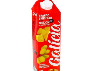 Сік Galicia Ананас-виноград 1 л