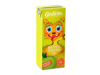 Сік Galicia яблучно-грушевий 0.2 л