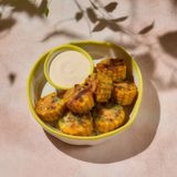 Кукурудза гриль з сирним соусом (250г)