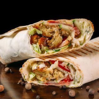 Шаурма з картоплею фрі