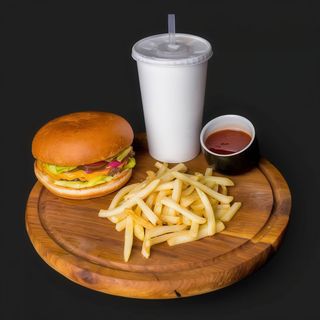 Комбо Бургер меню