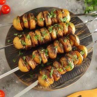 Картопля з підчеревиною на мангалі (200г)