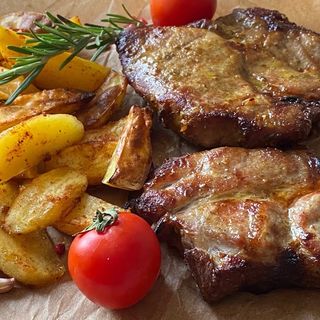 Стейк зі свинини (350 гр)