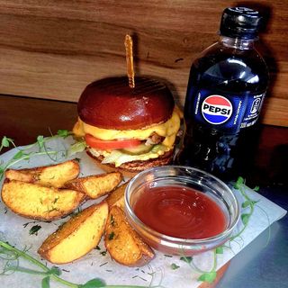 Комбо Смеш бургер з телятиною