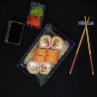 Філадельфія з лососем де люкс (340г)