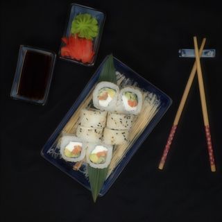 Філадельфія в кунжуті з лососем (270г)