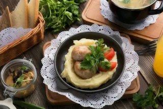 Котлети з індички з картопляним пюре (100/150г)