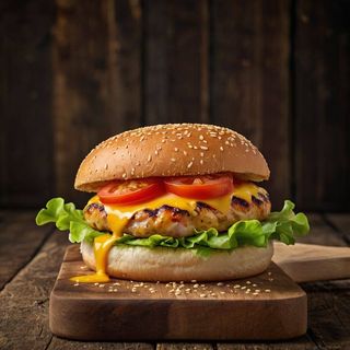 Чізбургер курячий