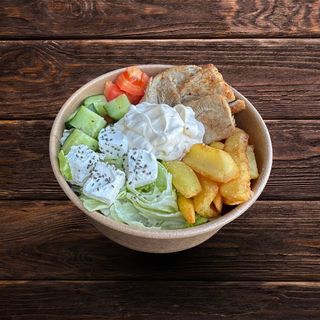 Боул із печеною свининою