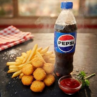 Фрі/курячі нагетси(12 шт)/Pepsi(500 мл)
