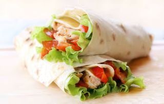 Шаурма з копченою куркою