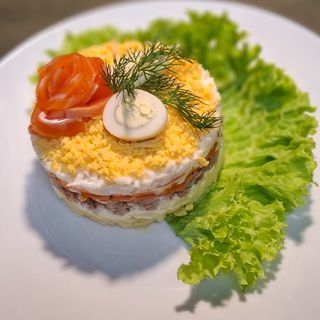 Мімоза з тунцем (350г)