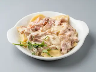 Вареники з картоплею  від Шефа " гриби з вершками" ( 250г)