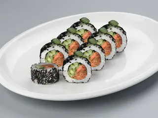 Аляска з лососем теріякі (260г)