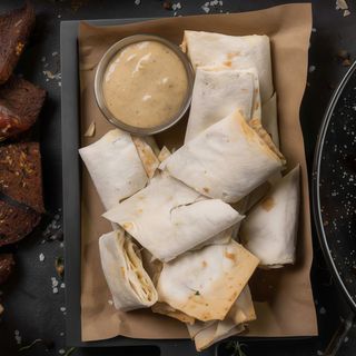 Сулугуні в лаваші (200/30г)