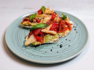 Брускета з овочами