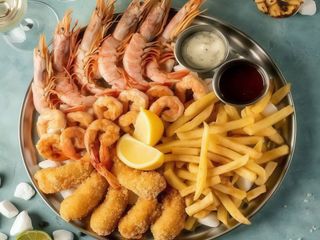 Сет з креветками (550g)