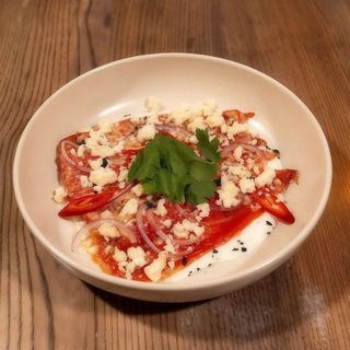 Перці бессарабські запечені з бринзою та чорним часником (195г)