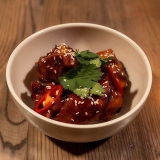 Курка в соусі з солодко-гострої закарпатської паприки (195г)