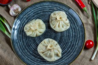 Хінкалі зі свининою та яловичиною (5шт)