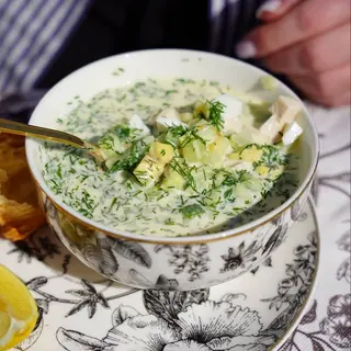 Окрошка з куркою