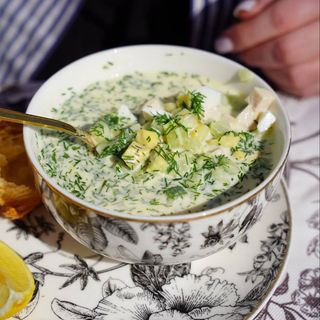 Окрошка з куркою