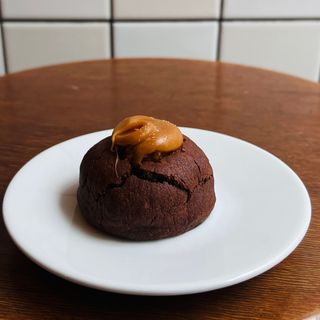 Шоколадне печиво з солонною карамеллю