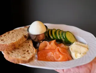 Morning сет з лососем