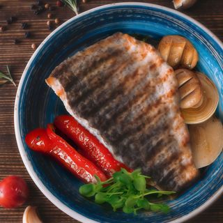 Філе Дорадо на вогні з овочами(280г)