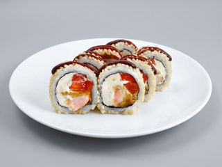 Рол з креветкою і рисовими кульками (290г)