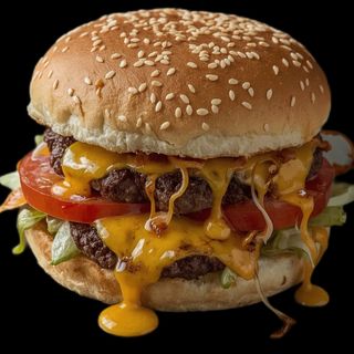 Бургер "Дабл Чіз Максі" (телятина)