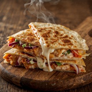 Кесадилья "Фаєр Чікен" / "Фаєр Хам" (залежно від вибору: курка або шинка)