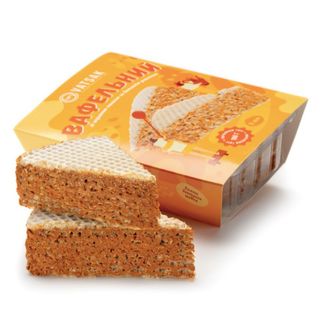 Вафельний торт (2 шматочки)