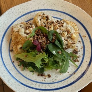 Млинці з курячо-грибним жульєном